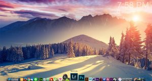 ตกแต่งหน้า Desktop ด้วย RocketDock . . .