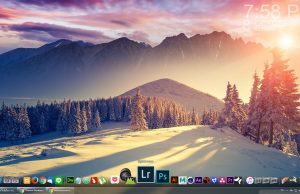 ตกแต่งหน้า Desktop ด้วย RocketDock . . .