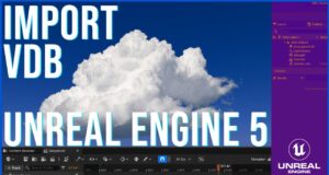 Import OpenVDBs into UE5 . . .