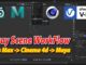 V-Ray WorkFlow – 3dsMax , Cinema 4d , Maya . . .