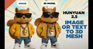 Hunyuan 2.5 – Generate 3D อย่างดีเลย Ai ตัวนี้ . . .