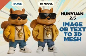 Hunyuan 2.5 – Generate 3D อย่างดีเลย Ai ตัวนี้ . . .