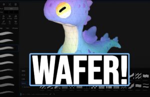 3D texture painting app – Wafer . . .