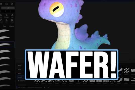 3D texture painting app – Wafer . . .